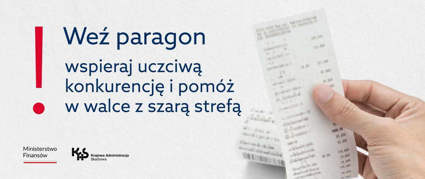 weź paragon