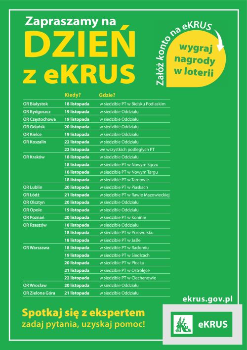 Załóż konto na eKRUS i kozystaj z usług online 1