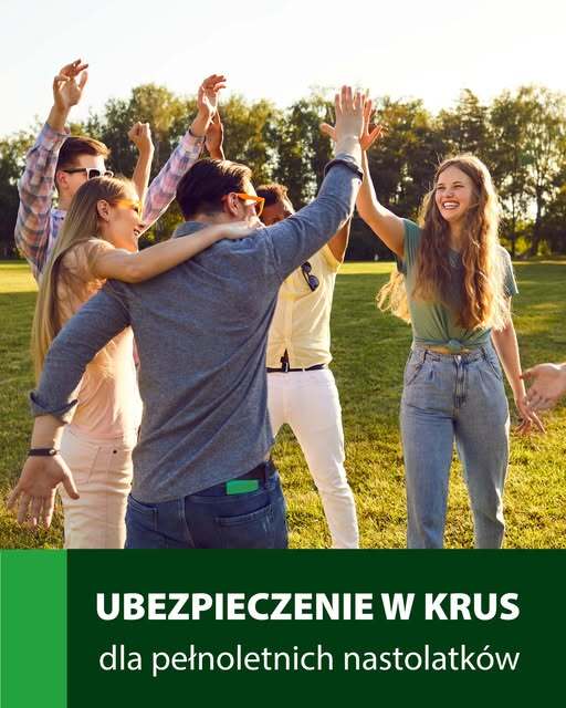 ubezpieczenie w KRUS dla pełnoletnich nastolatków