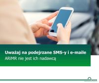 uważaj na podejrzane smsy i maile