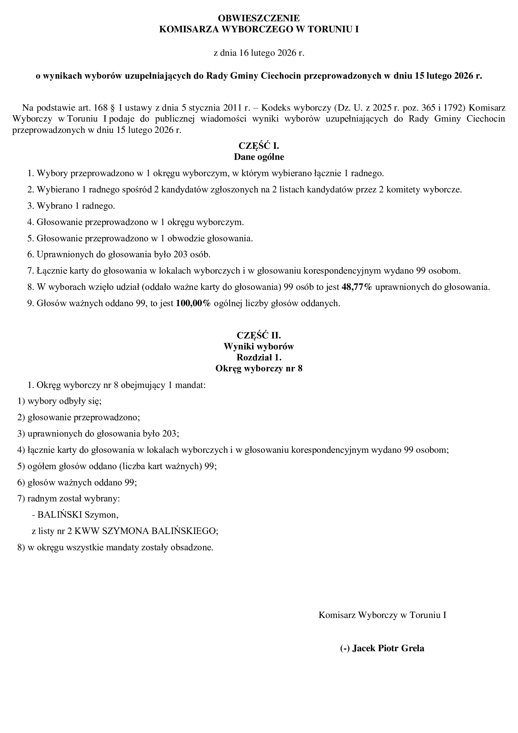 Obwieszczenie-Komisarza-Wyborczego-o-wynikach-wyborów