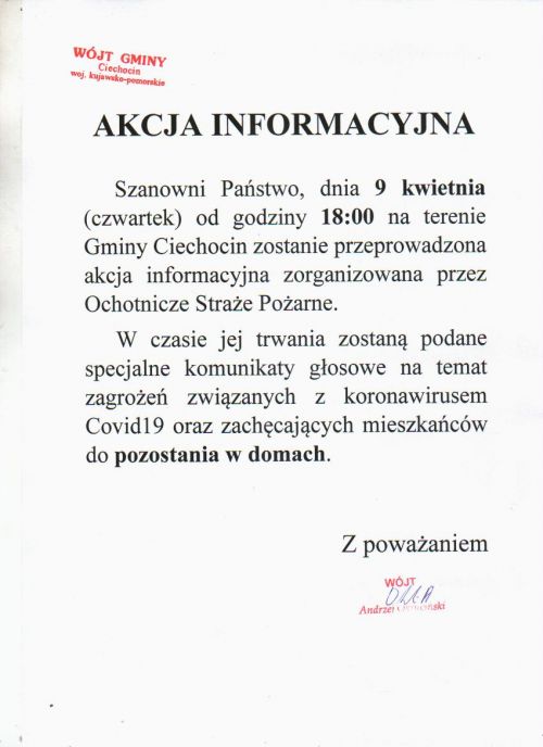 Akcja informacyjna