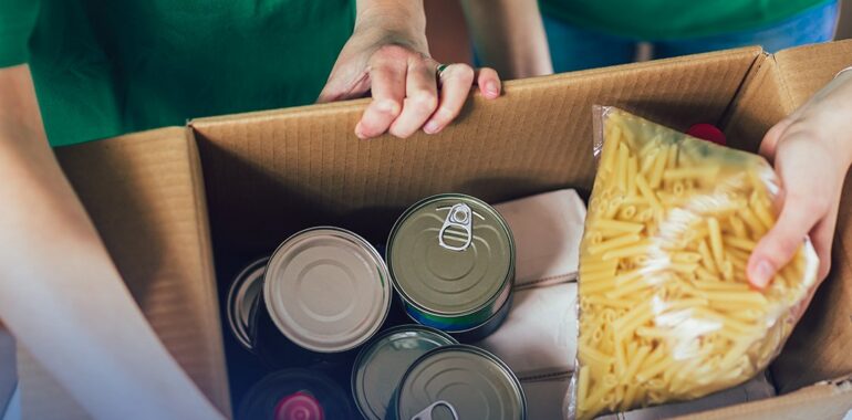 Informacja o terminie wydawania żywności